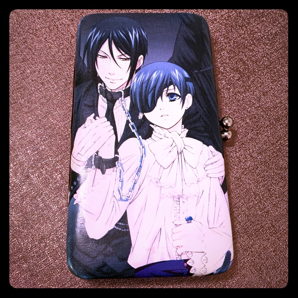 Anime Black Butler clutch Wallet